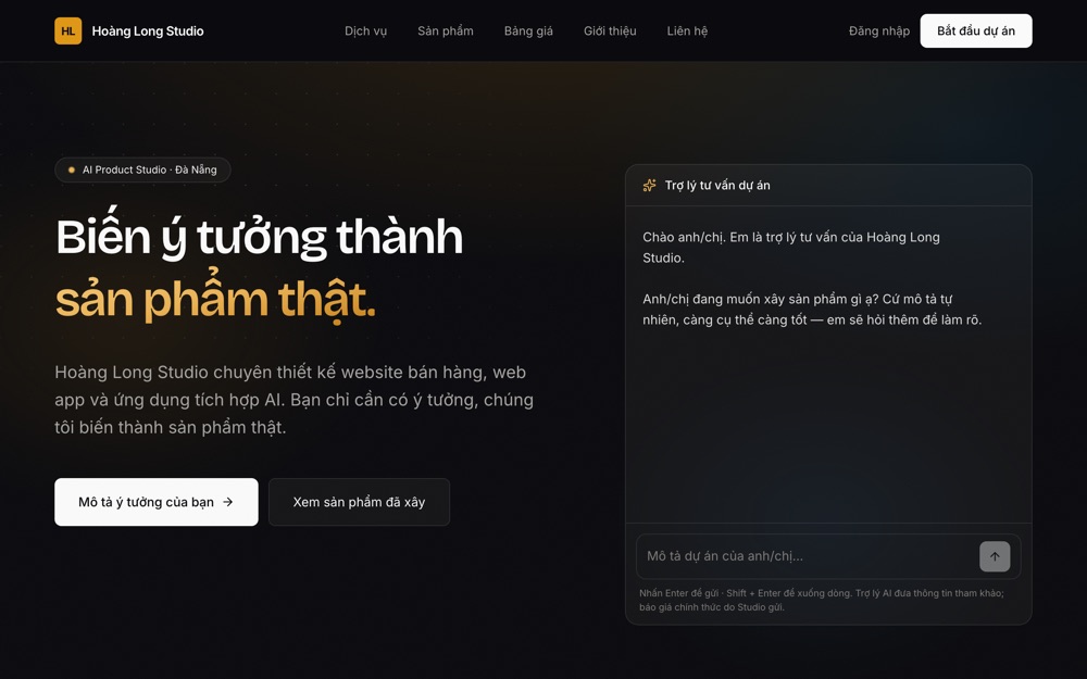 Ảnh trang Hoàng Long Studio