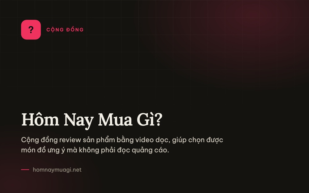 Ảnh trang Hôm Nay Mua Gì?
