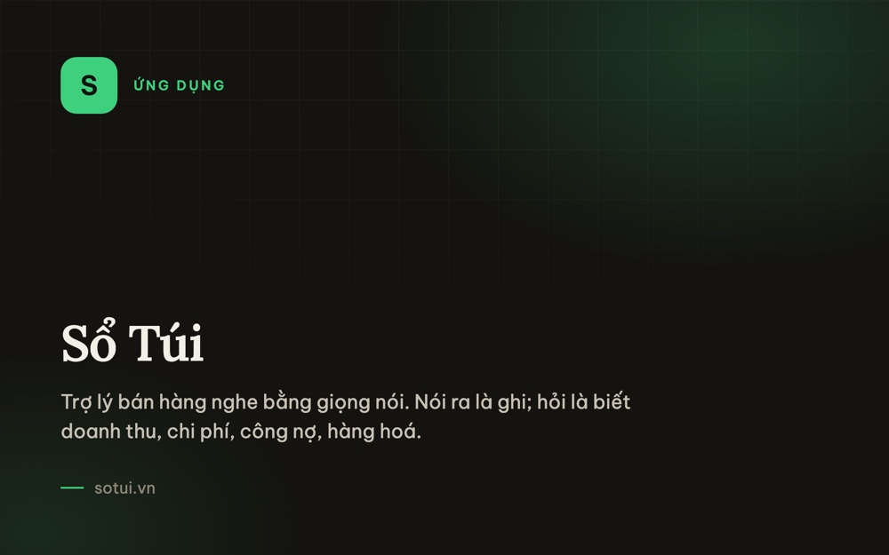 Ảnh trang Sổ Túi