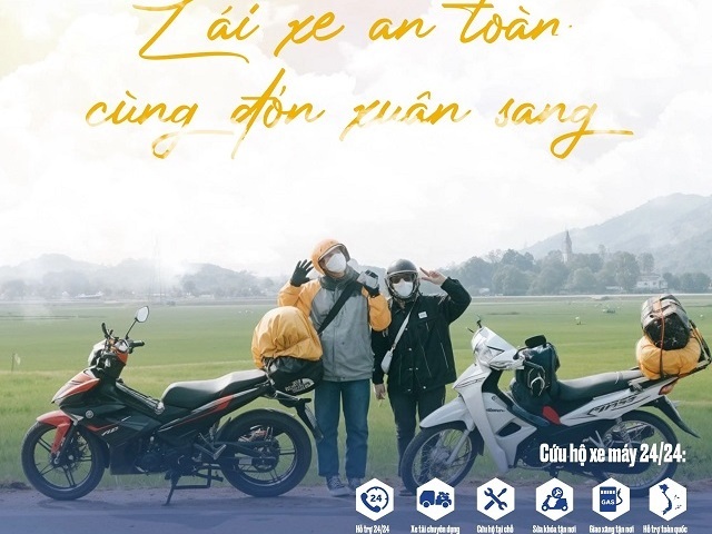 Chiến dịch JustRide chuyên về mảng dịch vụ cứu hộ xe máy