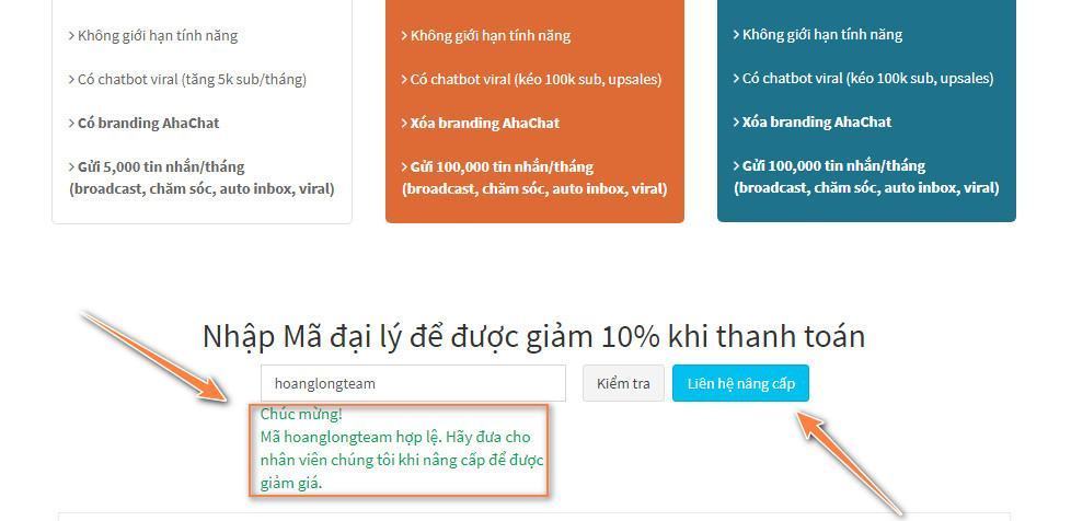 Mã giảm giá 10% tại Ahachat