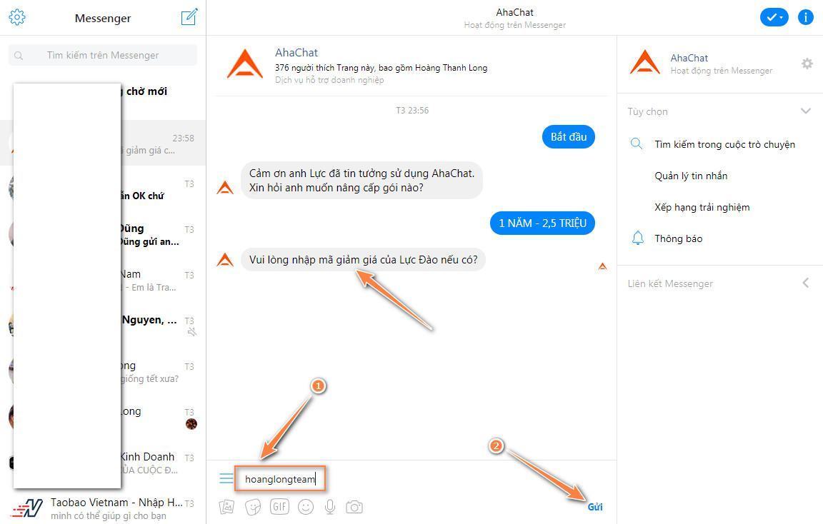 Nhập mã giảm giá 10% tại Ahachat