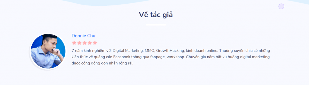 khóa học chạy Facebook ads tai KTCity của DonnieChu