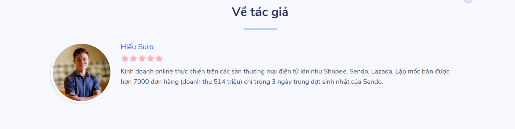 khóa học kinh doanh online tại các sàn tmdt nhu shopee lazada tiki cua Hiếu Suro