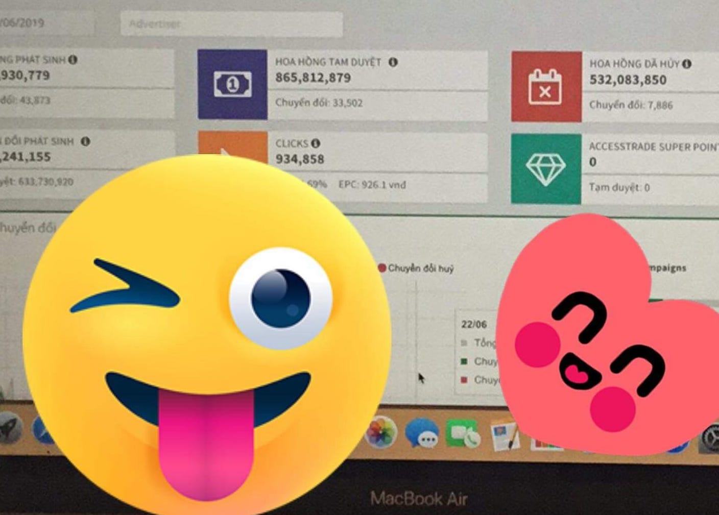 Thu nhập 1 tháng từ việc làm Affiliate tài chính