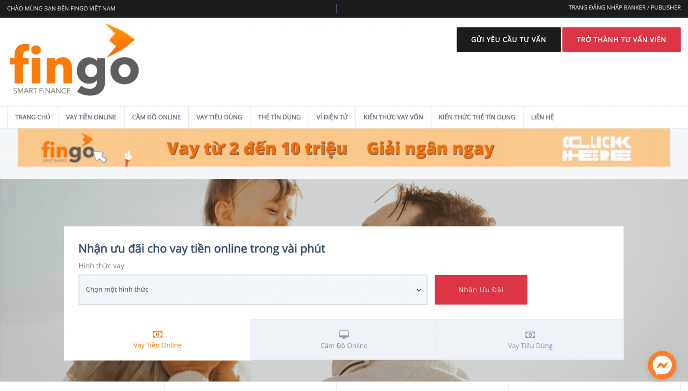 Trang chủ sàn tài chính Fingo.vn
