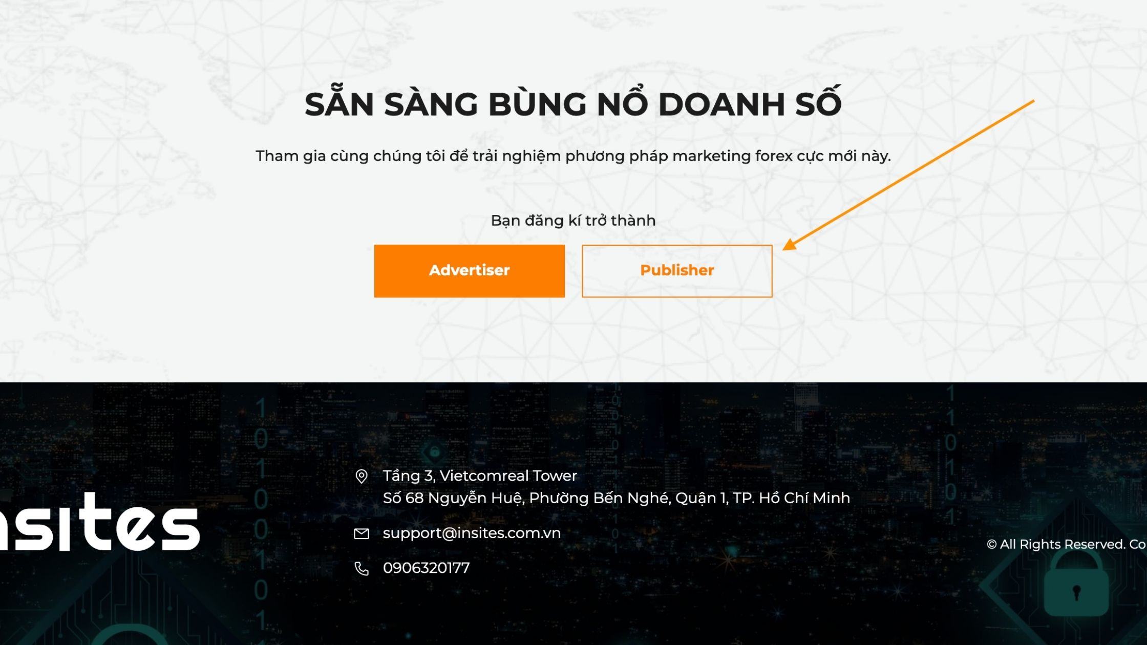 Đăng ký làm Publisher tại AFFINSITES