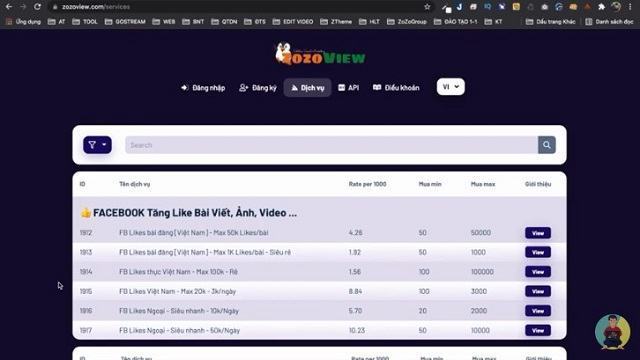 Các dịch vụ khác của ZozoView