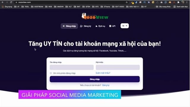 Dịch vụ Social Media Marketing của ZozoView