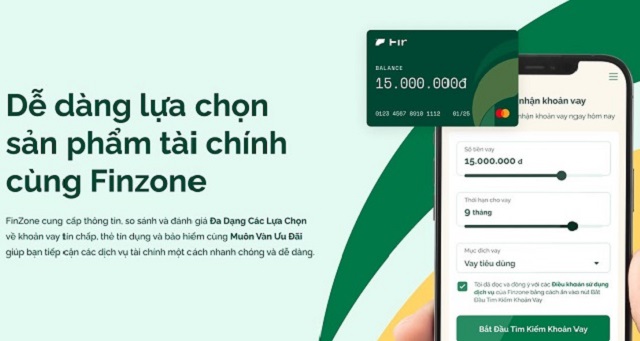 Hoa hồng của chiến dịch FinZone dao động từ 7.000VNĐ-155.000VNĐ/CPA