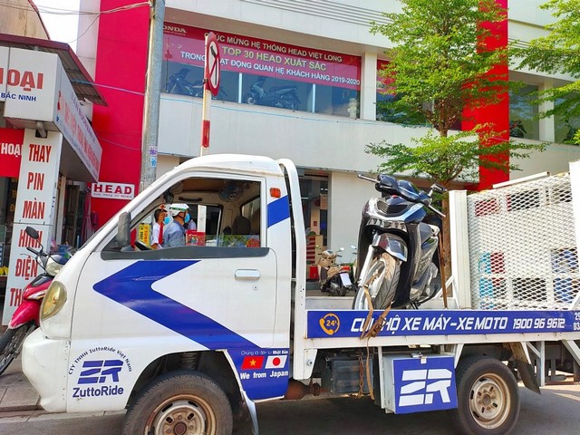 JustRide nhận cứu hộ xe 24/24