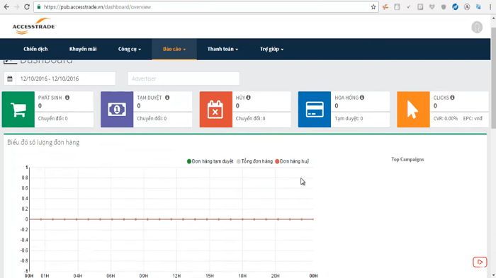 Cách tạo tài khoản kiếm tiền với tiếp thị liên kết Accesstrade