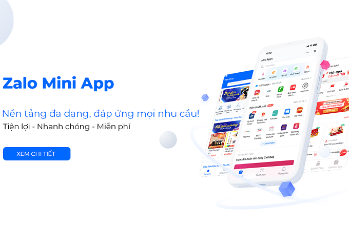 Zalo Mini App là một ứng dụng con vận hành trực tiếp trên Zalo